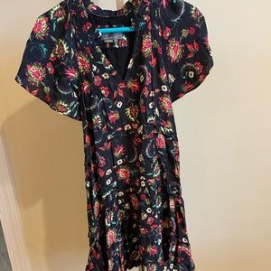 Floral Short Sleeve Dress